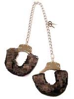 Sable Furry Leg Cuffs