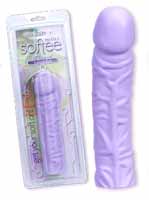 Mr. Softee Lavender 8 inch Dong
