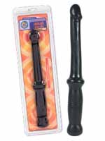 Anal Push Black Dildo