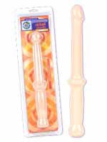 Anal Push White Dildo