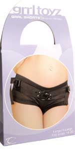 Grrl Shorts Strap On Harness - Large XLarge