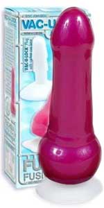 Fuchsia Dong and Suction Cup Plug