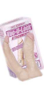 Vac-U-Lock Natural Double Penetrator