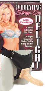 Vibrating Strap-On Delight