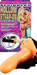 Beginners Flesh Hollow Strap-On