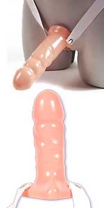 Strappy Penis Hard On 6 Inch