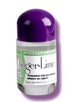 Ginger-Lime Massage Oil with Pheromones