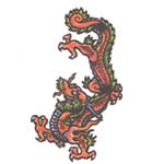 Large Dragon Temporary Tattoo