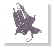 Super Deluxe Quality Leather Bondage Kit