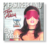 Pleasure Bound Red Eye Mask