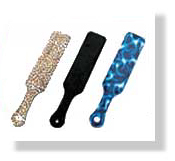 Fur and Leather Paddles
