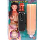 Hustler Cyberskin Vibrating Masturbation Sleeve