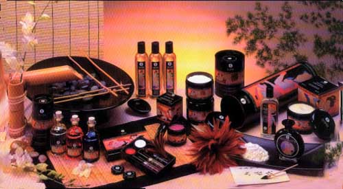 The Shunga Erotic Art Collection was inspired by Japanese eroticism, rich sexual imagination and fantasy.  The collection of products is for the lovers of lovemaking, those who must fully experience their intimate moments in a spirit of sensuality, excitement and passion.