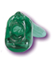Emerald Jelly Vibro Lips