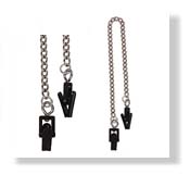 Nipple Clamp SPF-39  - Ultra Lite Flat with Curb Chain