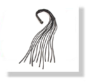 Spartacus 30 Inch Thong Whip