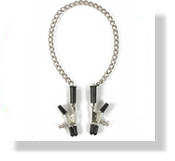 Nipple Clamp SPF-29  - Tipped Jaw with Curb Chain