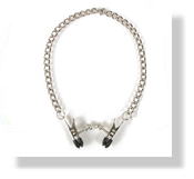Nipple Clamp SPF-26 - Wide Tip with Curb Chain