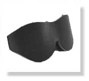 SportSheets Total Blackout Leather Blindfold
