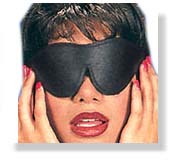 SportSheets Leather Lined Blindfold