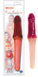 Eves Ecstasy Jel-Lee Double Pleaser Dong