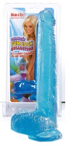 Carmen Luvanas Blue Fun Jel-Lee Cock