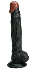 Adam and Eve Bad Seed Kong Sized Black Dong - A8448-6