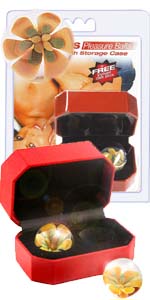 Adam and Eve Glass Ben Wa Pleasure Balls