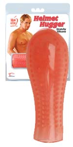 Adam and Eve Red Rimmer Helmet Hugger