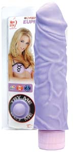 Adam and Eve CyberSkin Euphoria Vibe, Purple -  A8425-6