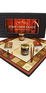 Chocoholics Strip Chocolate Board Game