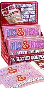 His and Her X-Rated Coupons