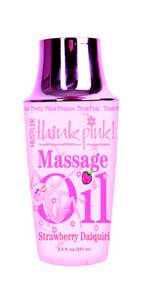 Think Pink Strawberry Daiquiri Massage Oil