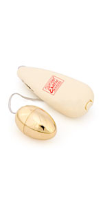 Gold Vibrating Egg  ~ SE1107-09