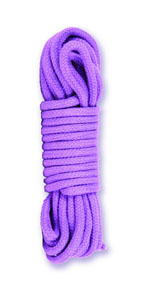 Purple Cotton Bondage Rope ~ DJ2100-01