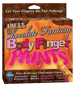 Chocolate Fantasy Body Finger Paints