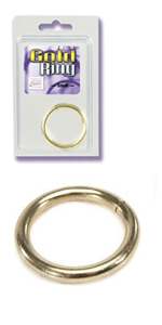 Gold Cock Ring ~ Large - SE1402-07