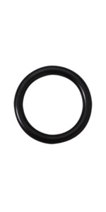 Black Steel Cock Ring - 1.75 inch