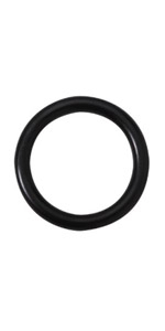 Black Steel Cock Ring - 2.0 inch