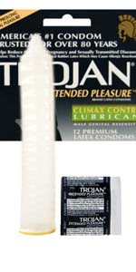 Trojan Extended Pleasure Condoms 12 Pack