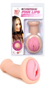 CyberSkin Pink Lips Pussy Stroker