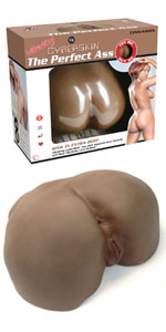 CyberSkin Vibrating Perfect Ass, Cinnamon - TS1074897