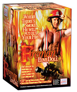 Fireman Life Size Male Love Doll
