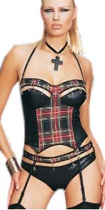 2 Piece Pinned Bustier - LA81018