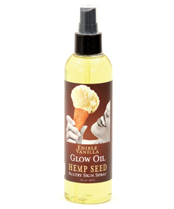 Glow Vanilla Flavored Edible Massage Oil