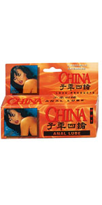 China Anal Lube, Hot  4 oz