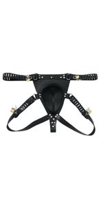 Spartacus Male Chastity Belt with Thigh Straps ~  SPL-8T-4