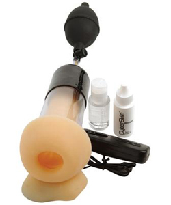 CyberSkin Cyber Cyclone Vibrating Pump - TS0545-7