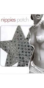 Nightfever Pewter Star Pasties