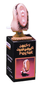 Jolly Jumping Pussie Wind Up Toy